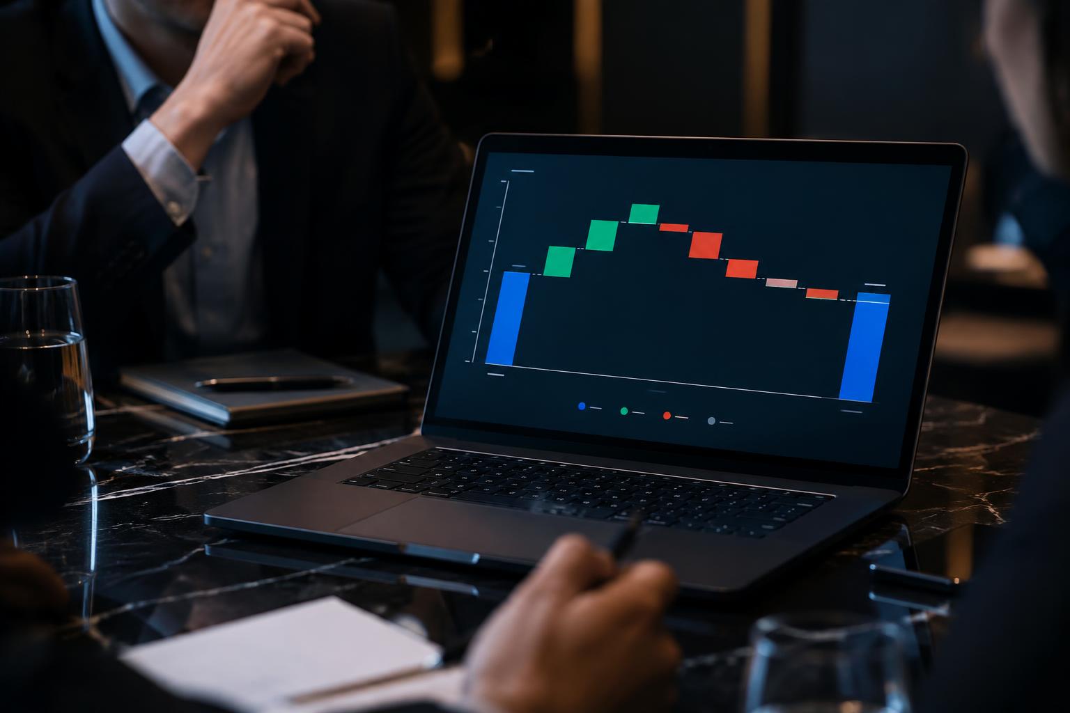 Customer success and operations colleagues examine how to distinguish predictive risk signals from measurable interventi